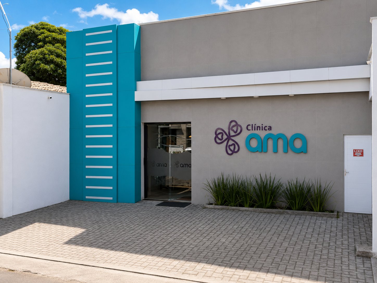Fachada da Clínica AMA em Codó