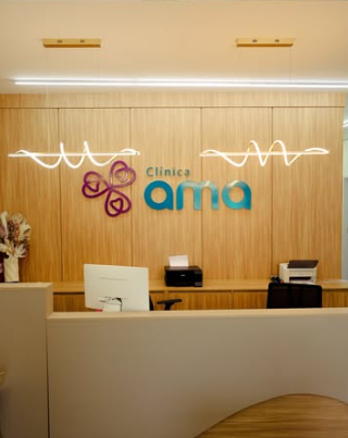 Recepção da Clínica AMA