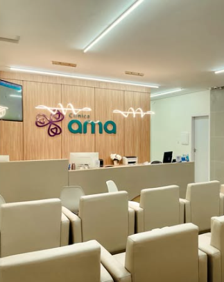Recepção da Clínica AMA